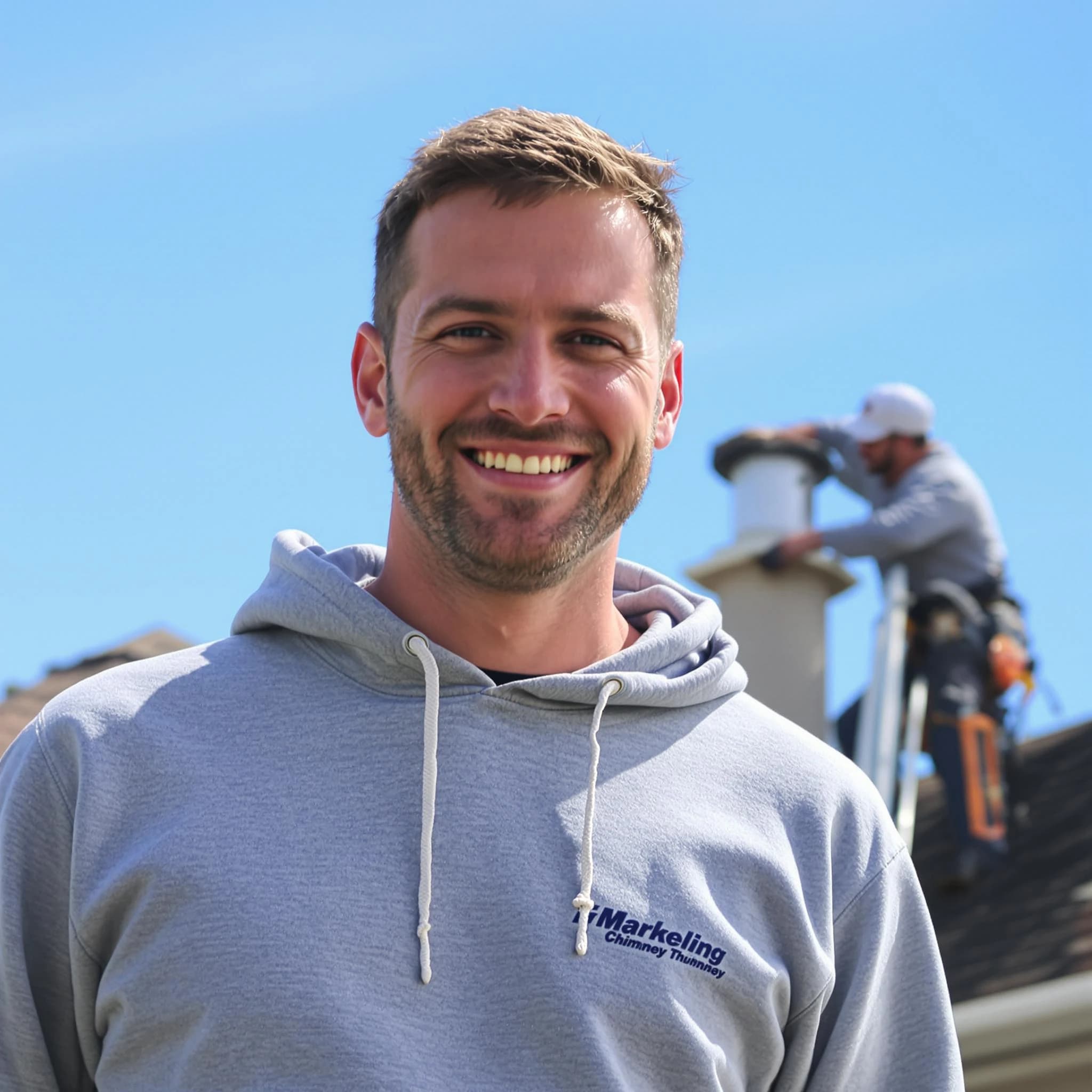 The Williamsburg Chimney Sweep team.