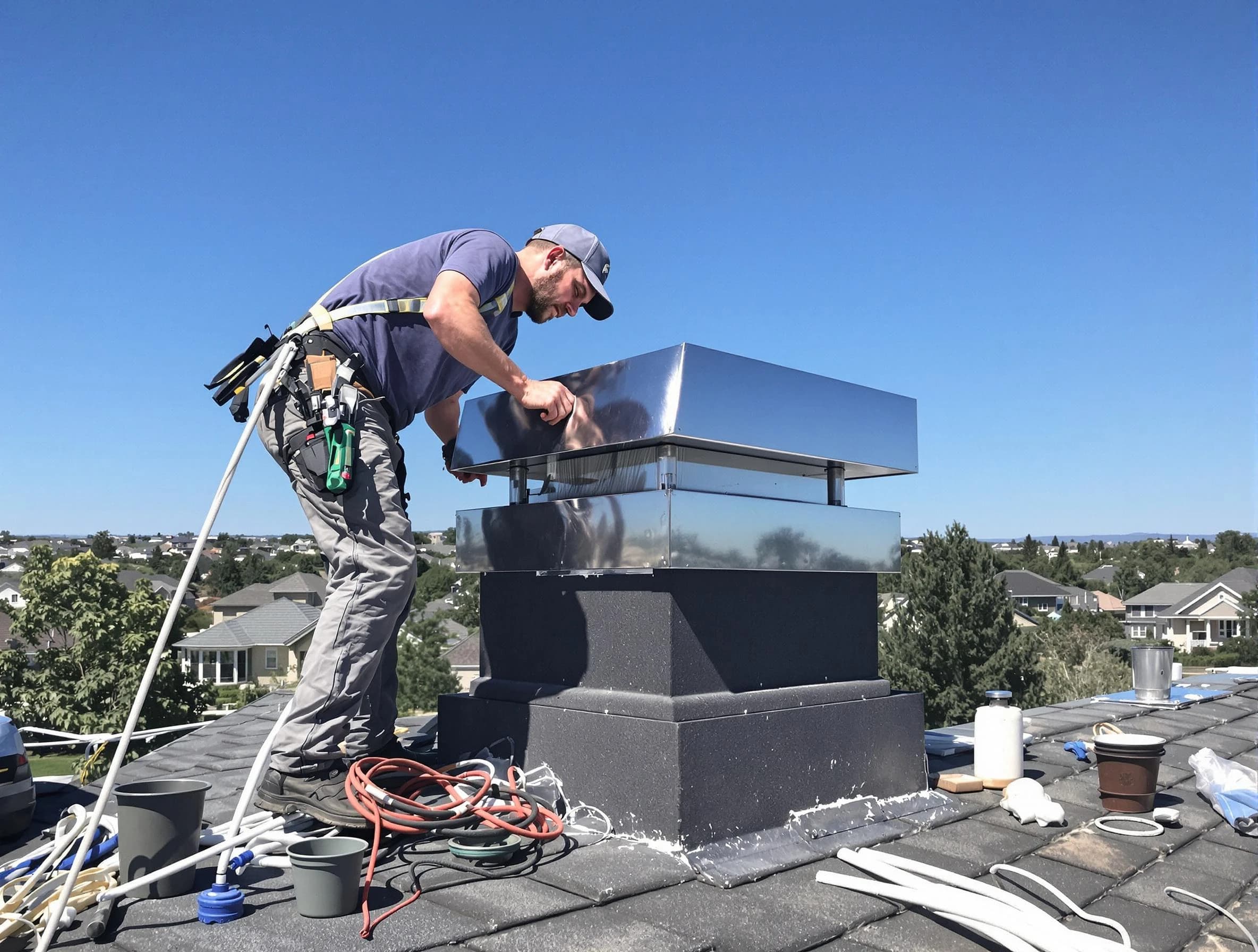 Chimney Cap Services service in Williamsburg, VA